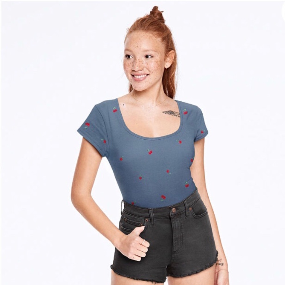 Cherry bodysuit